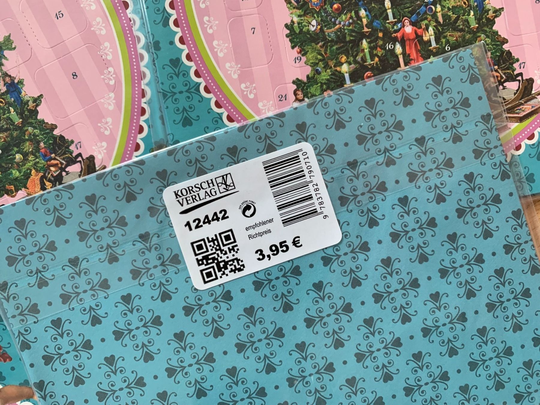 Kalender: 10 wunderschöne Advntskalender Karten, 17cm x 17cm – Neu und originalverpackt aus Worb von farben20zauber 1