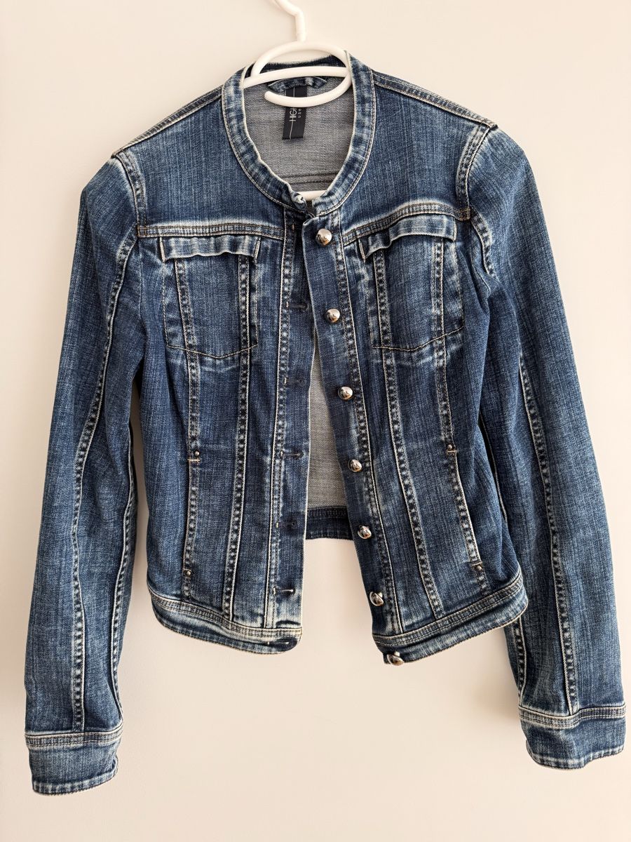 High Giacche: Jeansjacke von High, Größe 34 – Usato da Worb venduto da Soben