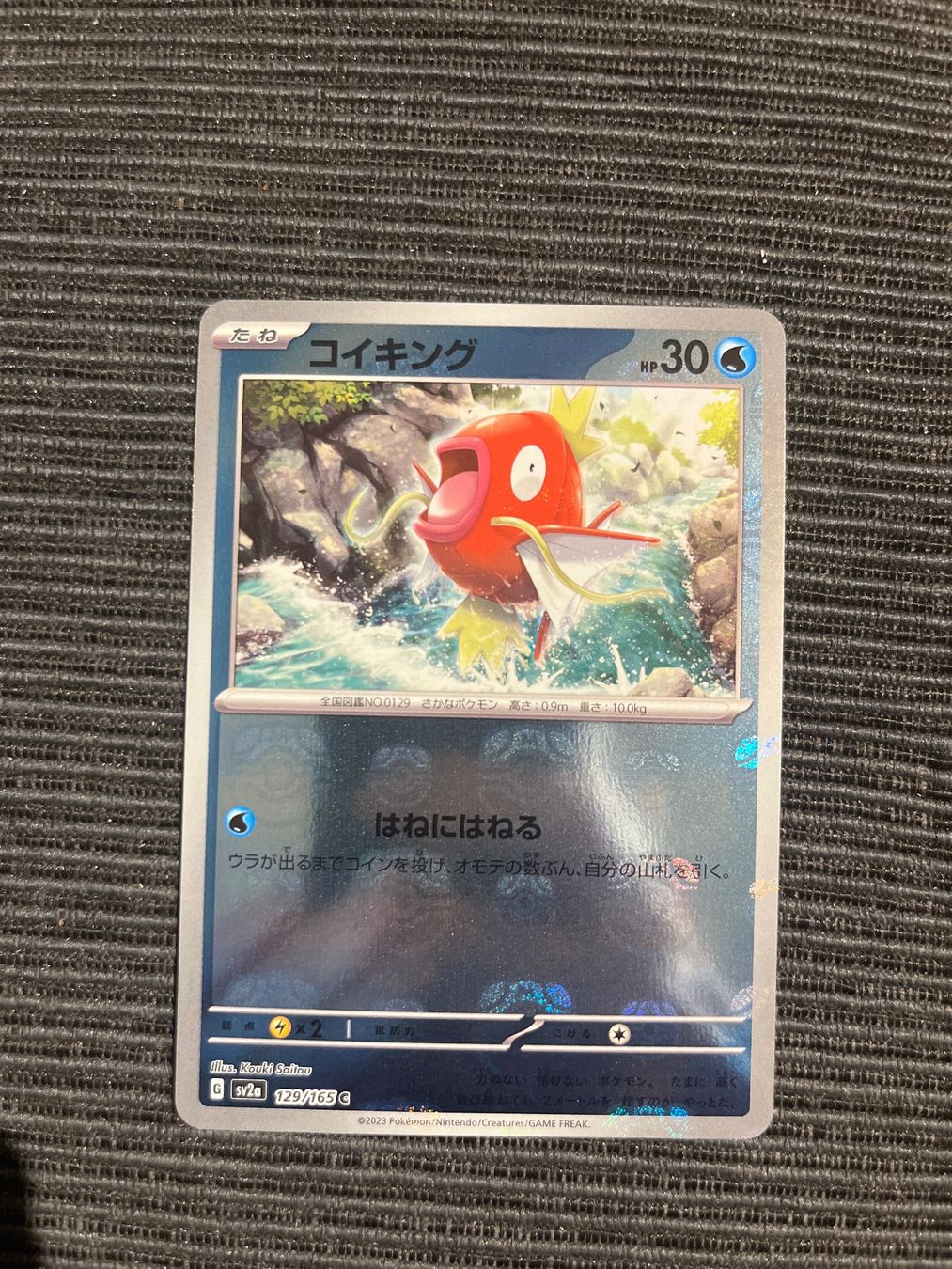 Pokémon Carte collezionabili: Pokemon Sv2a 151 Magikarp Masterball Reverse Japan – Nuovo (secondo la descrizione) da Wabern venduto da Collectfun