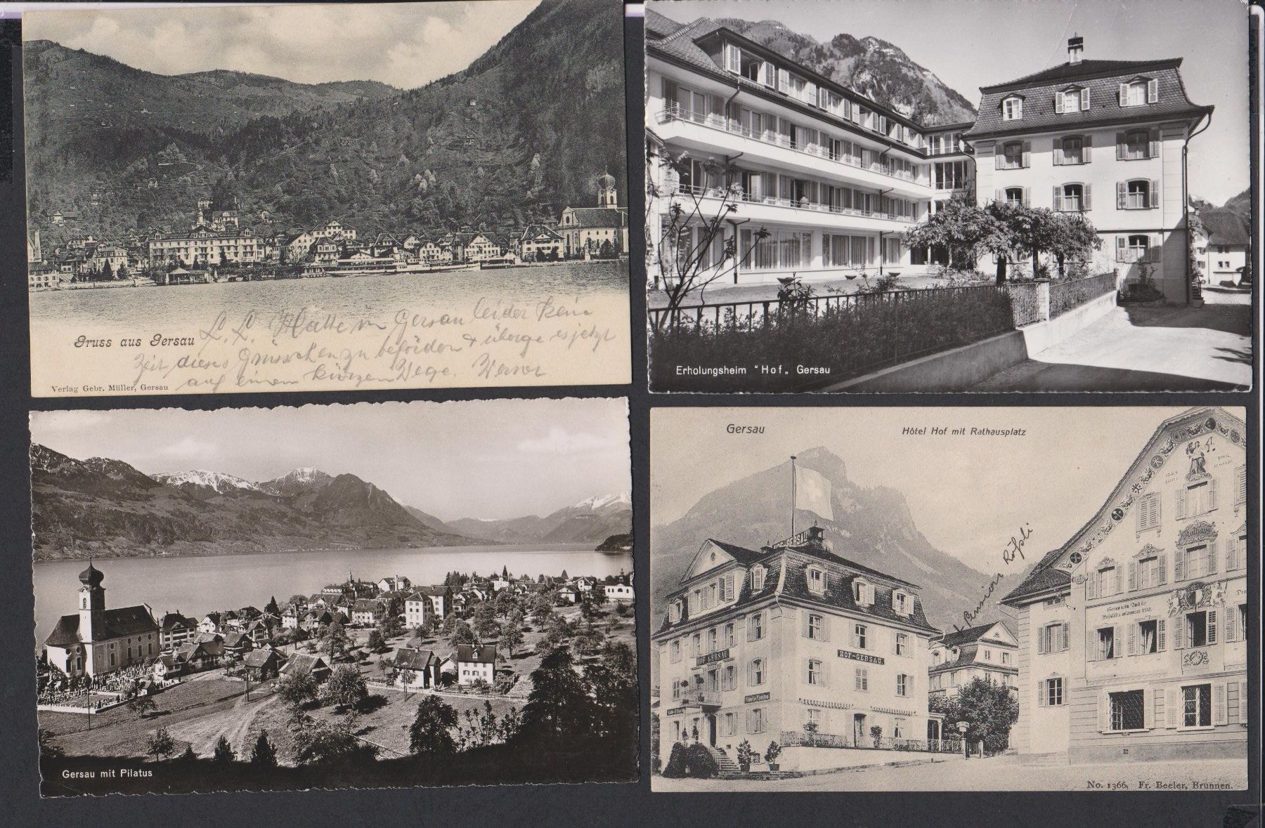 Cartes postales: Gersau   :   14 verschiedene alte Ansichtskarten – D'occasion à Vitznau par Ropaku