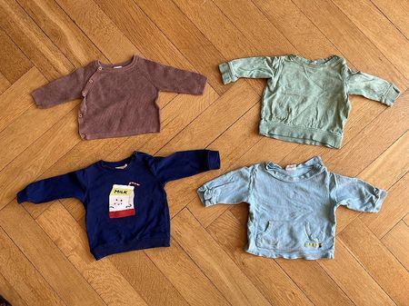 Schöne Pullover (Name It/Loud+Proud/Vertbaudet) 62/68