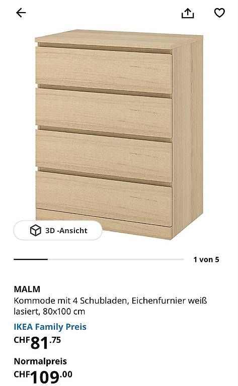 Kommoden: Malm Kommode Ikea – Gebraucht aus Luterbach von Nemea53636 1
