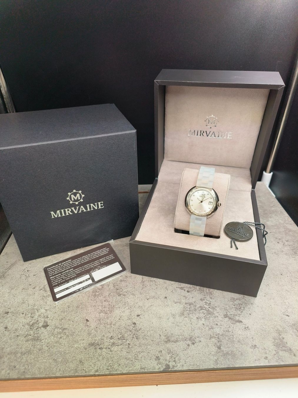Uhren: Mirvaine – Neu und originalverpackt aus La Chaux-de-Fonds von curtitswisswatches 1