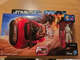 Star Wars Rey's Speeder Jakku Figur Fahrzeug Neu