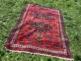 Tapis ancien à restaurer Teppich 128x210
