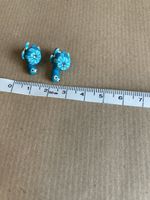 Boucles bleues tortue 