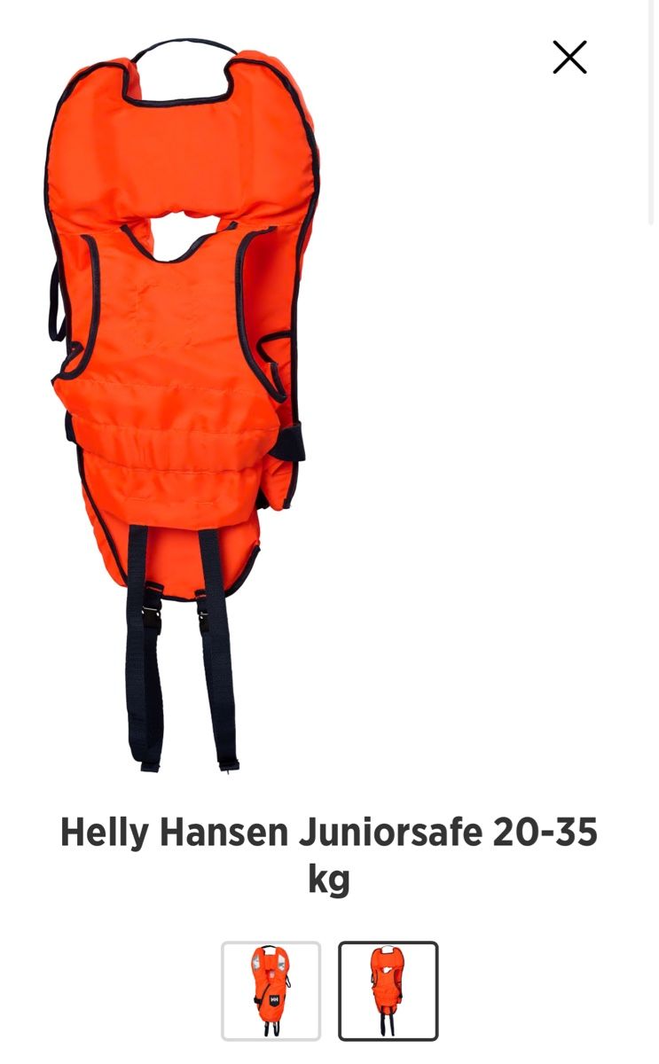 Helly Hansen Giubbotti di salvataggio: New Helly Hansen Juniorsafe 20-35 kg NP 140.- – Nuovo e nell'imballaggio originale da Le Mont-sur-Lausanne venduto da swisssail 1