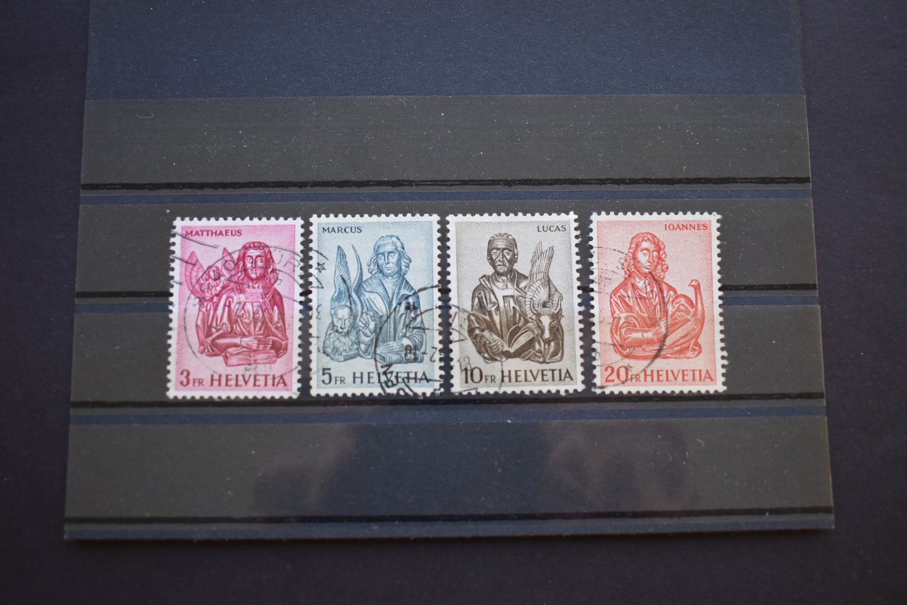 Tutti i francobolli: Alle 4 Evangelisten 1961  B2907F – Usato da Bettingen venduto da Gluscht-Oase