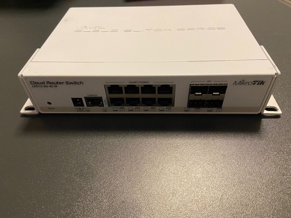 Mikrotik CRS112-8G-4S-IN | Kaufen auf Ricardo