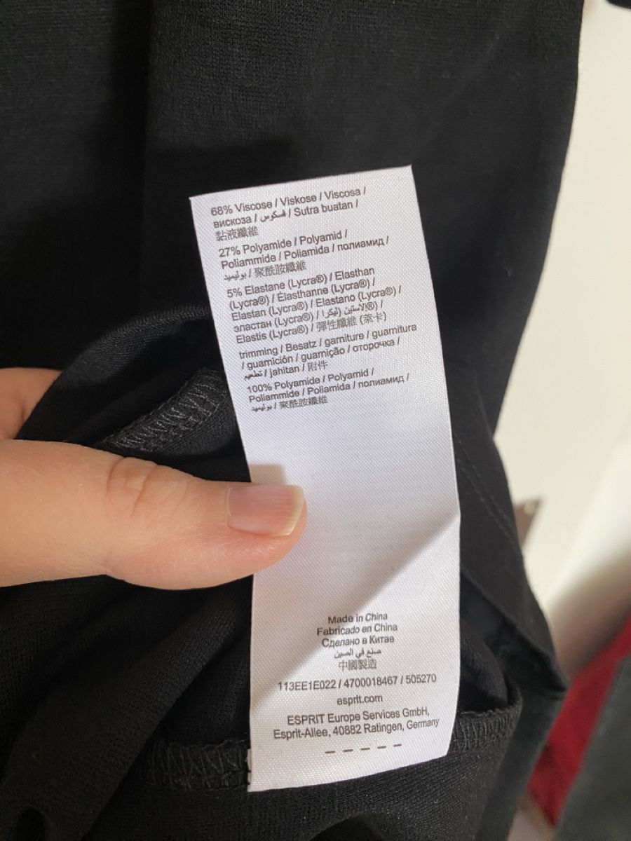 Esprit Kleider: Esprit Kleid mit Spitze schwarz Gr. 38 NEU s – Neu und originalverpackt aus Muensingen von drleevsy 3