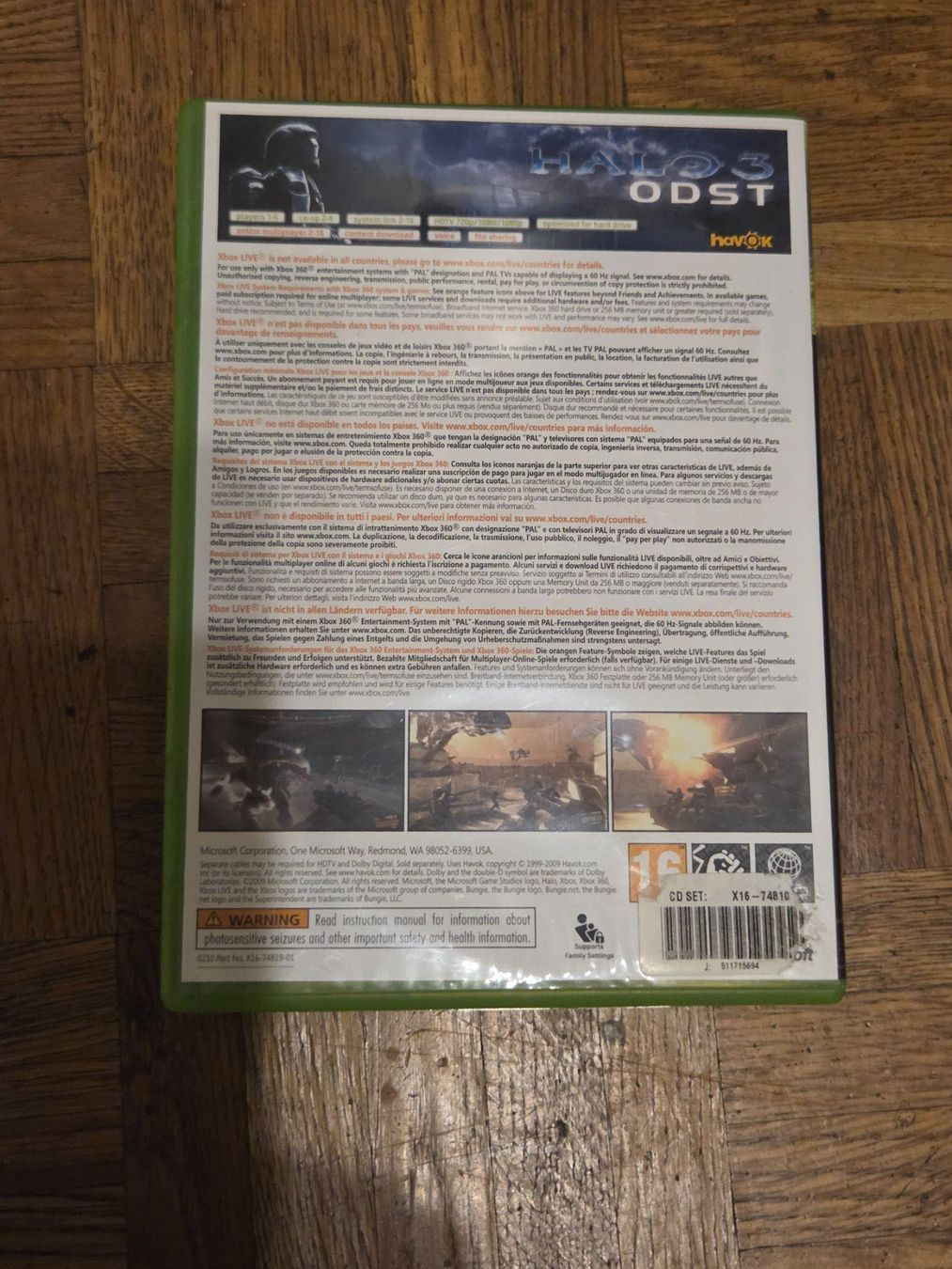 Giochi: Halo 3 ODST, XBox 360 – Usato da Kriens venduto da adr_f6fh 1