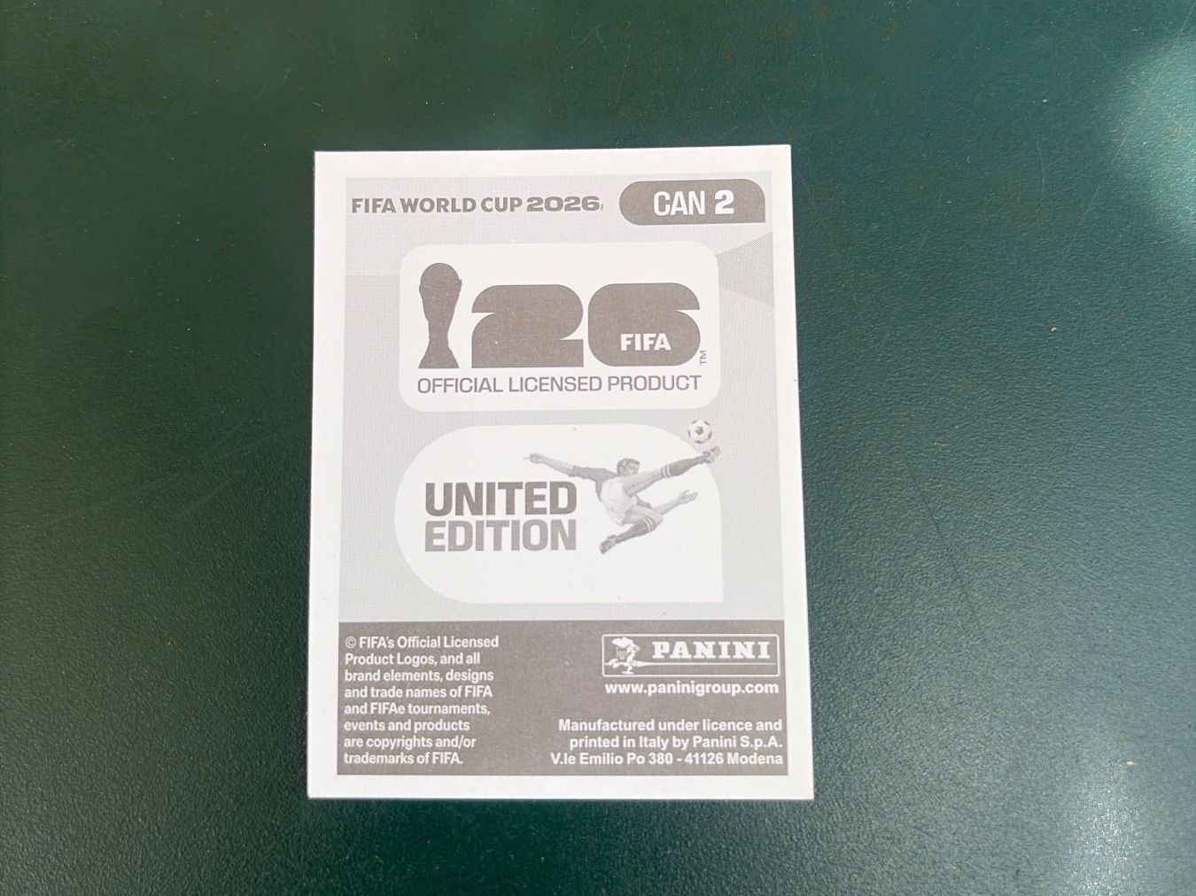 Panini Sammelbilder & Trading cards: FIFA WORLD CUP 2026 - CAN 2 – Gebraucht aus Orbe von heglau 1