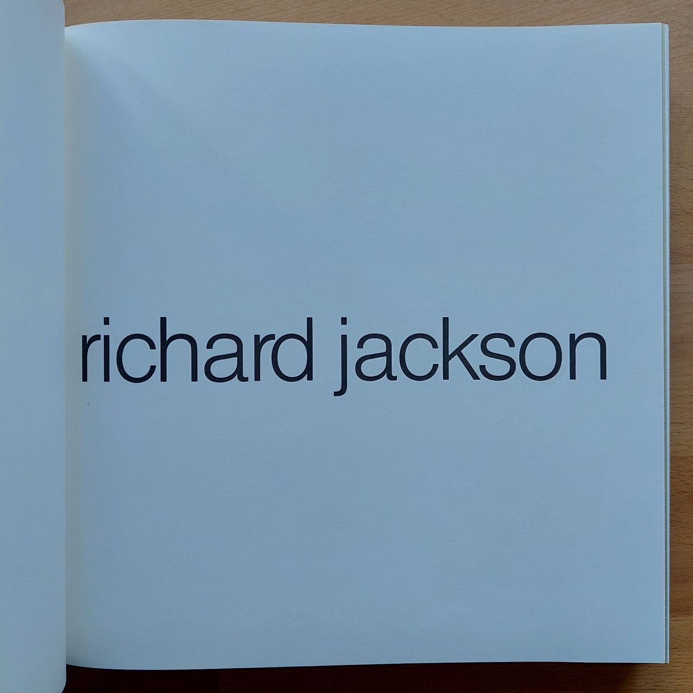 Bücher: Richard Jackson - Entstehung eines Wandbildes 1988 in Glarus – Gebraucht aus Obfelden von Foto_Bild_Kunst_Buch 2