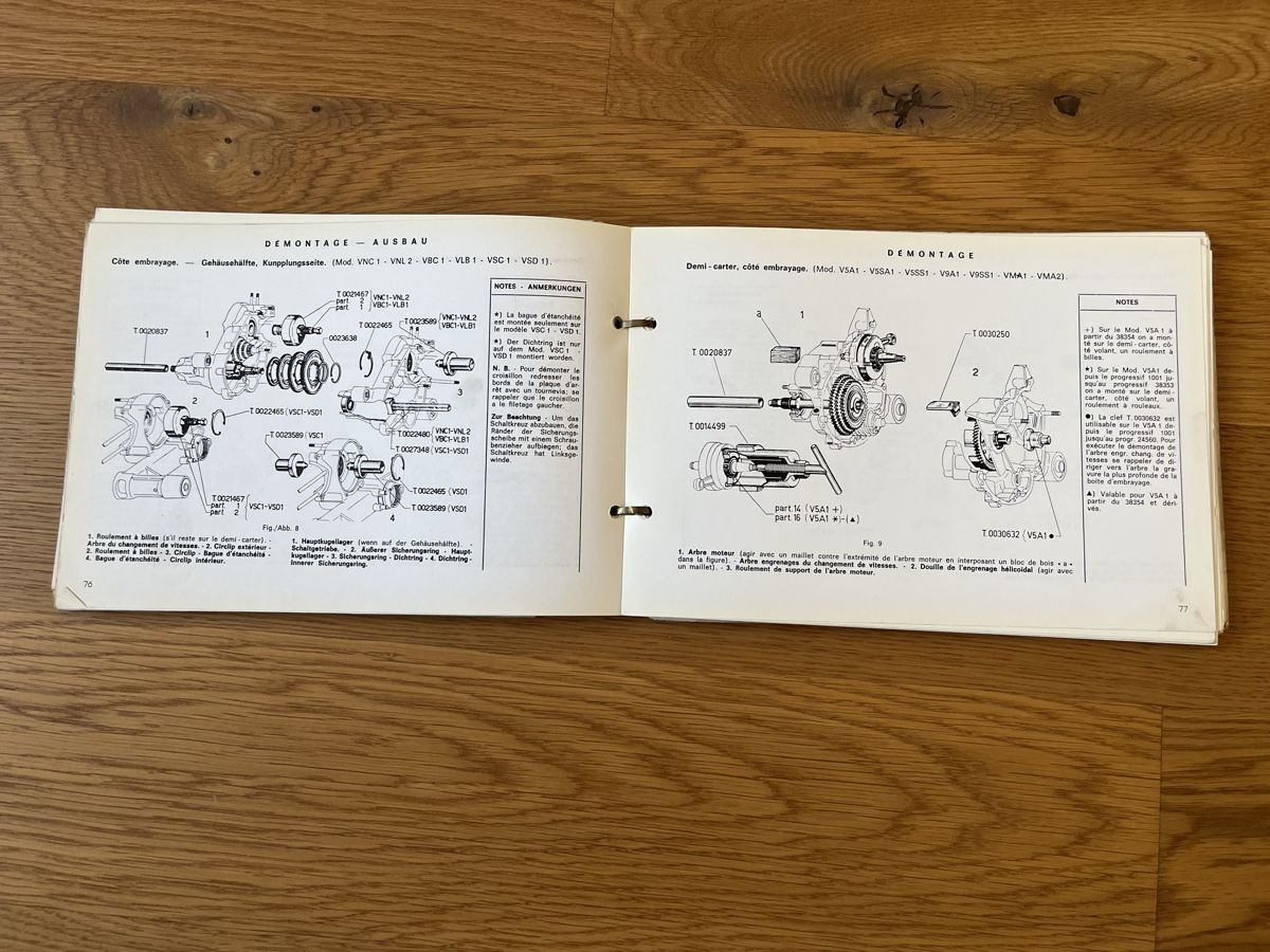 Piaggio Strasse: Vespa Piaggio Servicehandbuch – Gebraucht aus Thun von Cpia 2