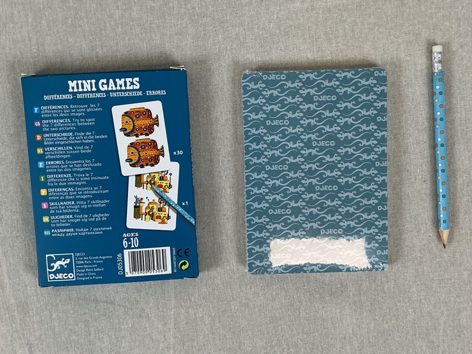 Djeco Jeux: DJECO Mini Games "Unterschiede" – D'occasion à Richterswil par Restwert_Richterswil 1