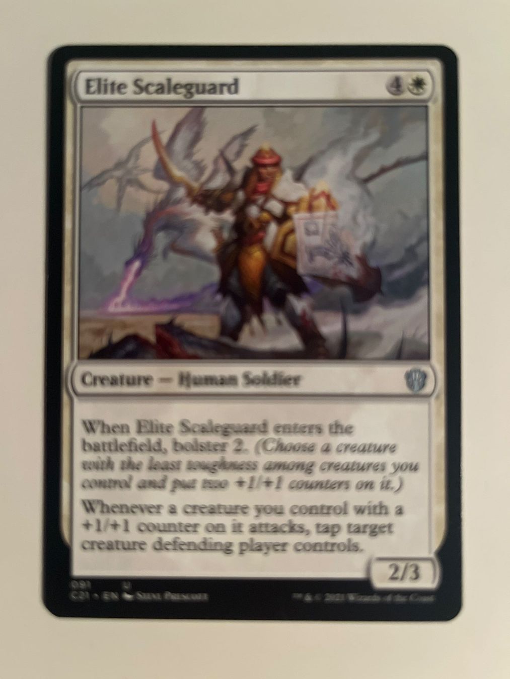 Magic The Gathering Sammelbilder & Trading cards: 1 x Elite Scaleguard - Magic: The Gathering - MtG – Gebraucht aus Kriens von Shadi1980