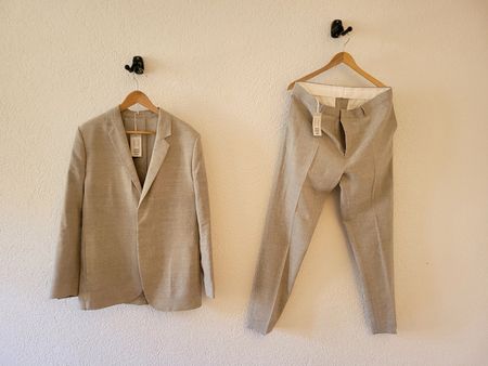 Neuwertiger Leinen/Woll Anzug von COS, Grösse 50, NP 410 CHF