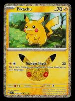 Pikachu 023/128 Pokemon 30th Celebration EN