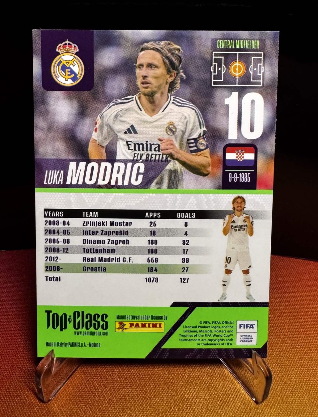 Panini Sammelbilder & Trading cards: Luka Modric / Panini Top Class 2025 / Masterclass – Neu (gemäss Beschreibung) aus Berneck von GL-Tradingcards 1