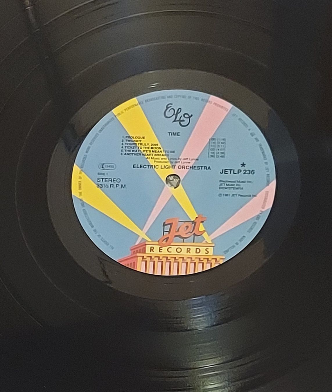 Schallplatten: LP - ELO - TIME – Gebraucht aus Steckborn von Quo7 1