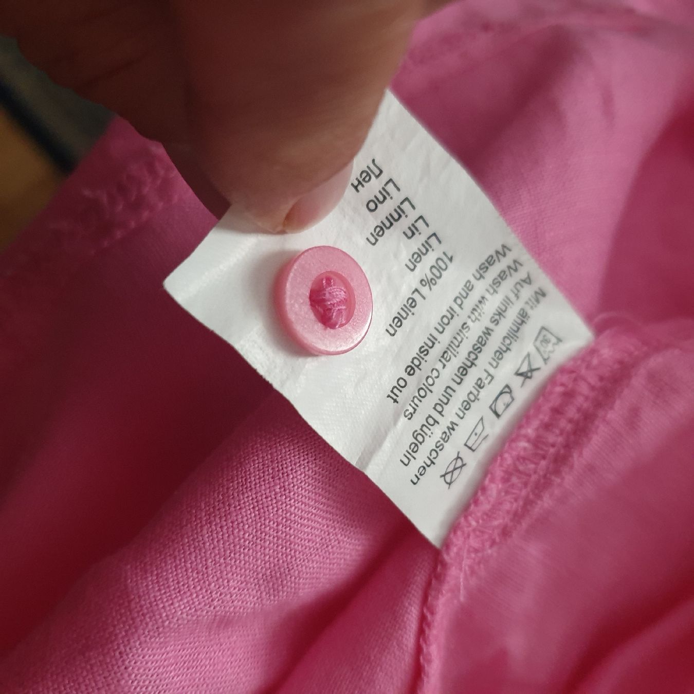 Camicette: ERFO Leinenbluse in Pink Gr. 44 – Nuovo (secondo la descrizione) da Frenkendorf venduto da Moon111 5