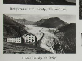 Belalp ob Brig , Hotel , Luftseilbahn , Aletschgletscher