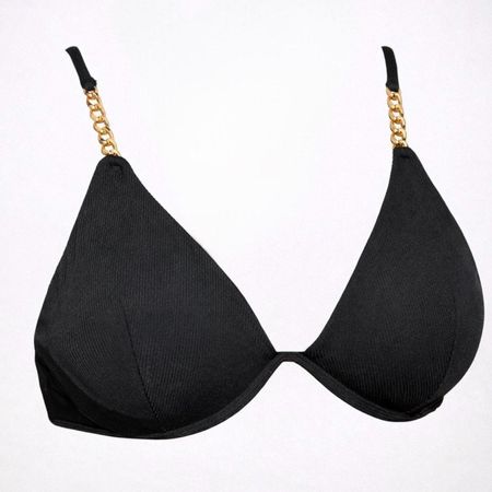 Women's Black Bikini-and-tankini-tops