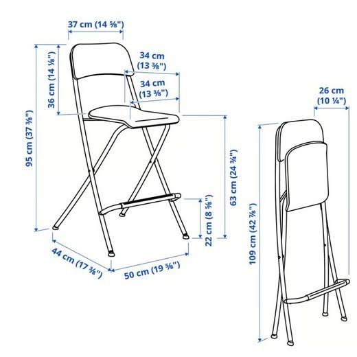 Ikea Seggioloni: X2 Chaises bar ikea blanche – Usato da Vallorbe venduto da amj_7jv5 3