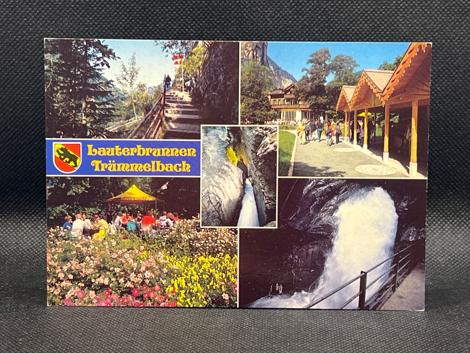 Cartoline postali: Lauterbrunnen Trümmelbach – Usato da Widnau venduto da Brusi9