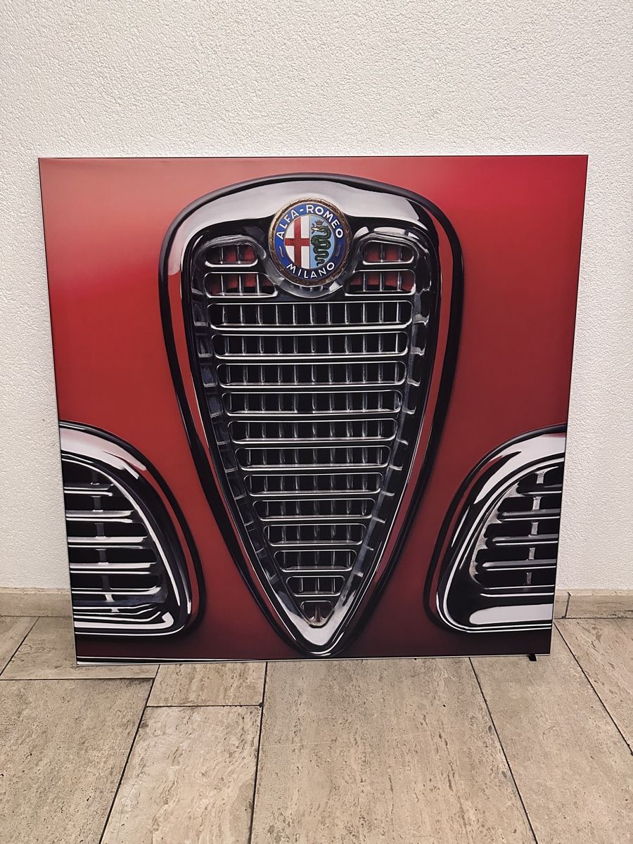Poster & Bilder: Alfa Romeo Wandbild, Bild, Alurahmen – Neu (gemäss Beschreibung) aus Zürich von ape_gb8z