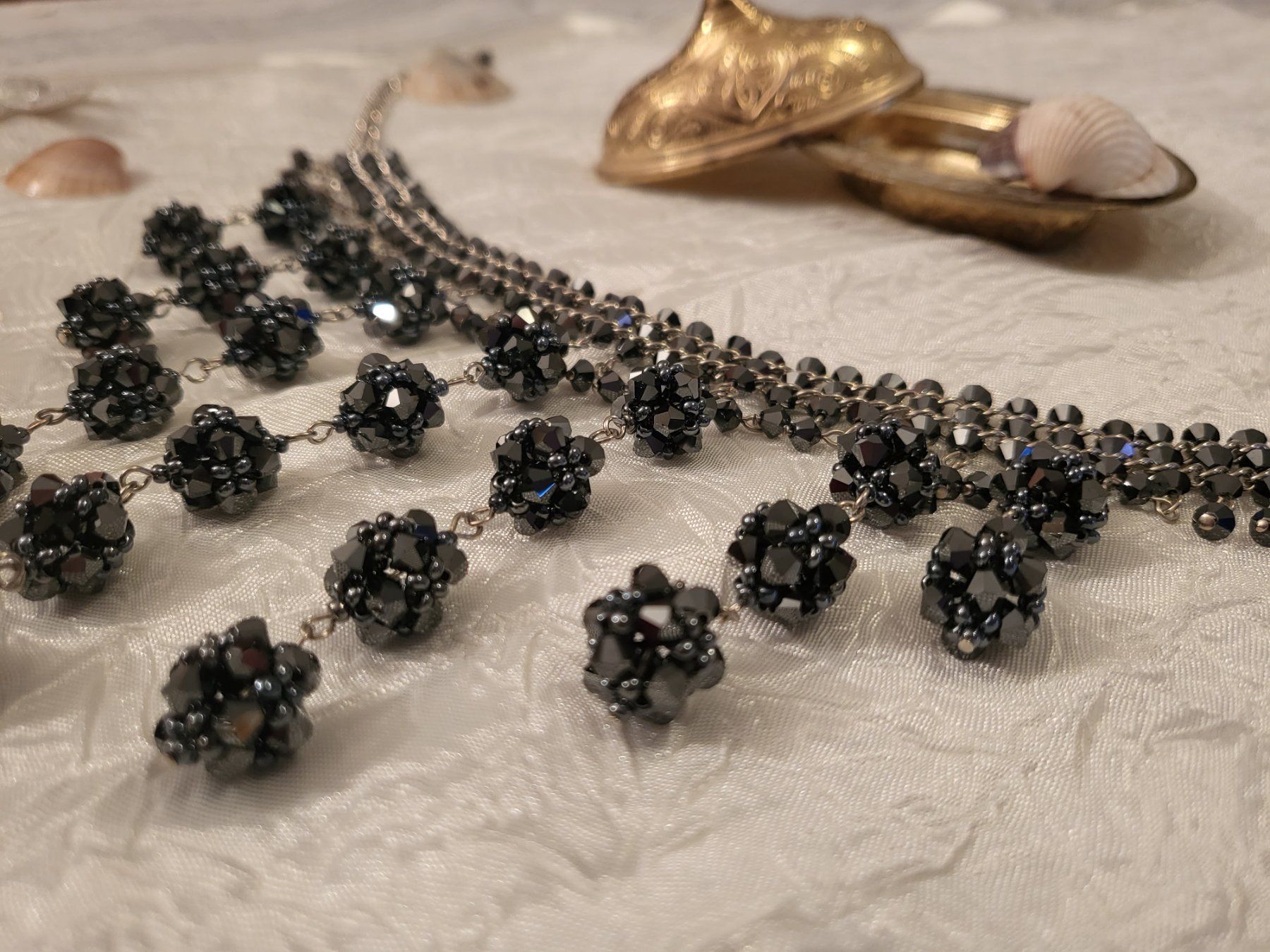 Ketten: Handgemachte Einzigartige Halskette aus Swarovski perlen – Neu (gemäss Beschreibung) aus Dietikon von Eleda 2