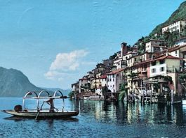 Ansichtskarte Gandria 1965