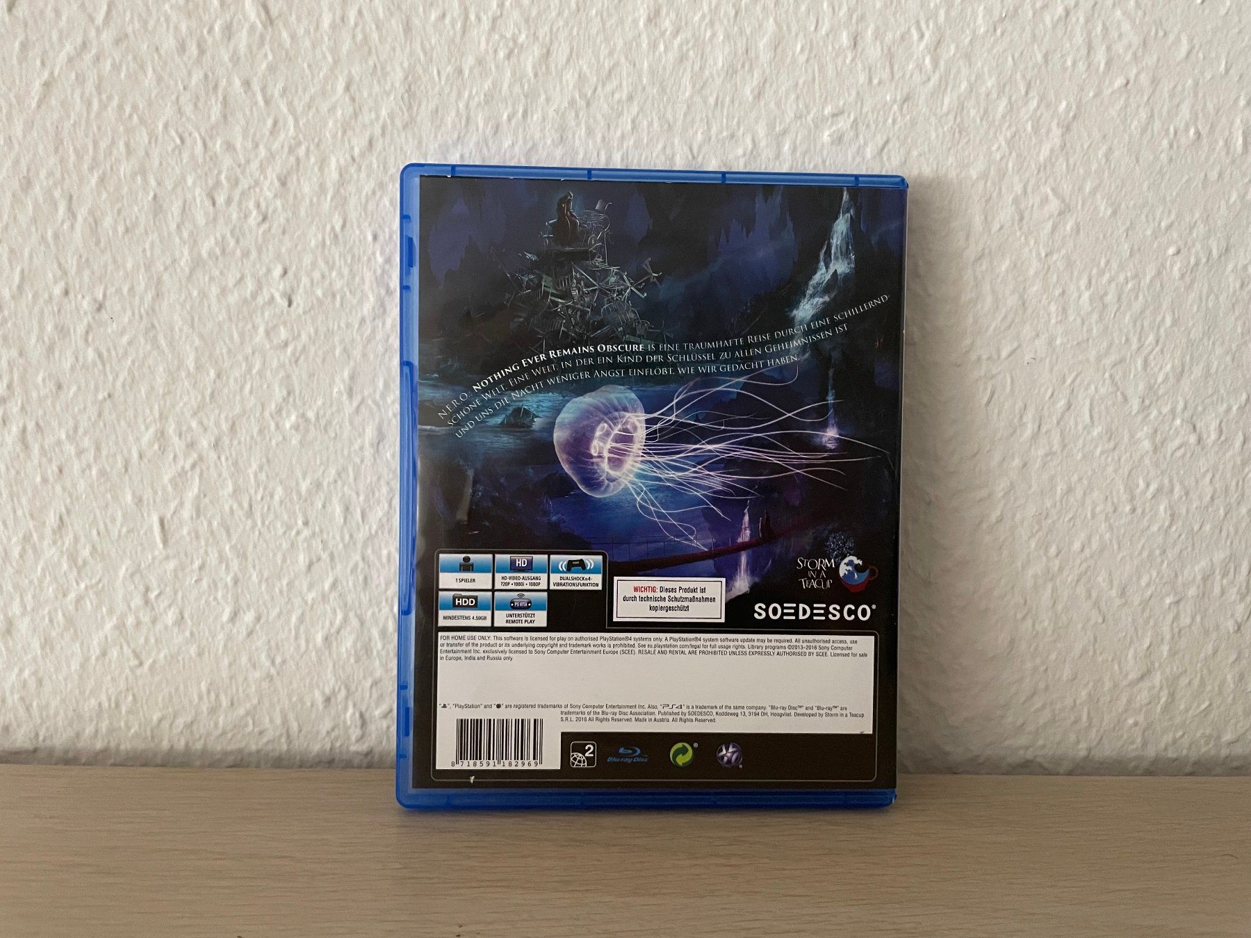 Sony Giochi: NERO Nothing Ever Remains Obscure / PS4 – Usato da Allschwil venduto da SliceSlice 2