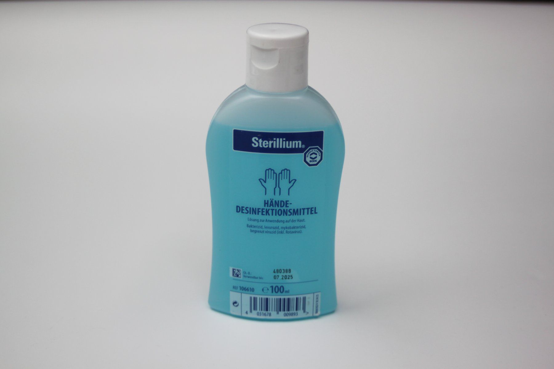 Pulizia & Igiene: 100 ml Hände-Desinfektionsmittel Sterillium – Nuovo e nell'imballaggio originale da Lömmenschwil venduto da ritalin01