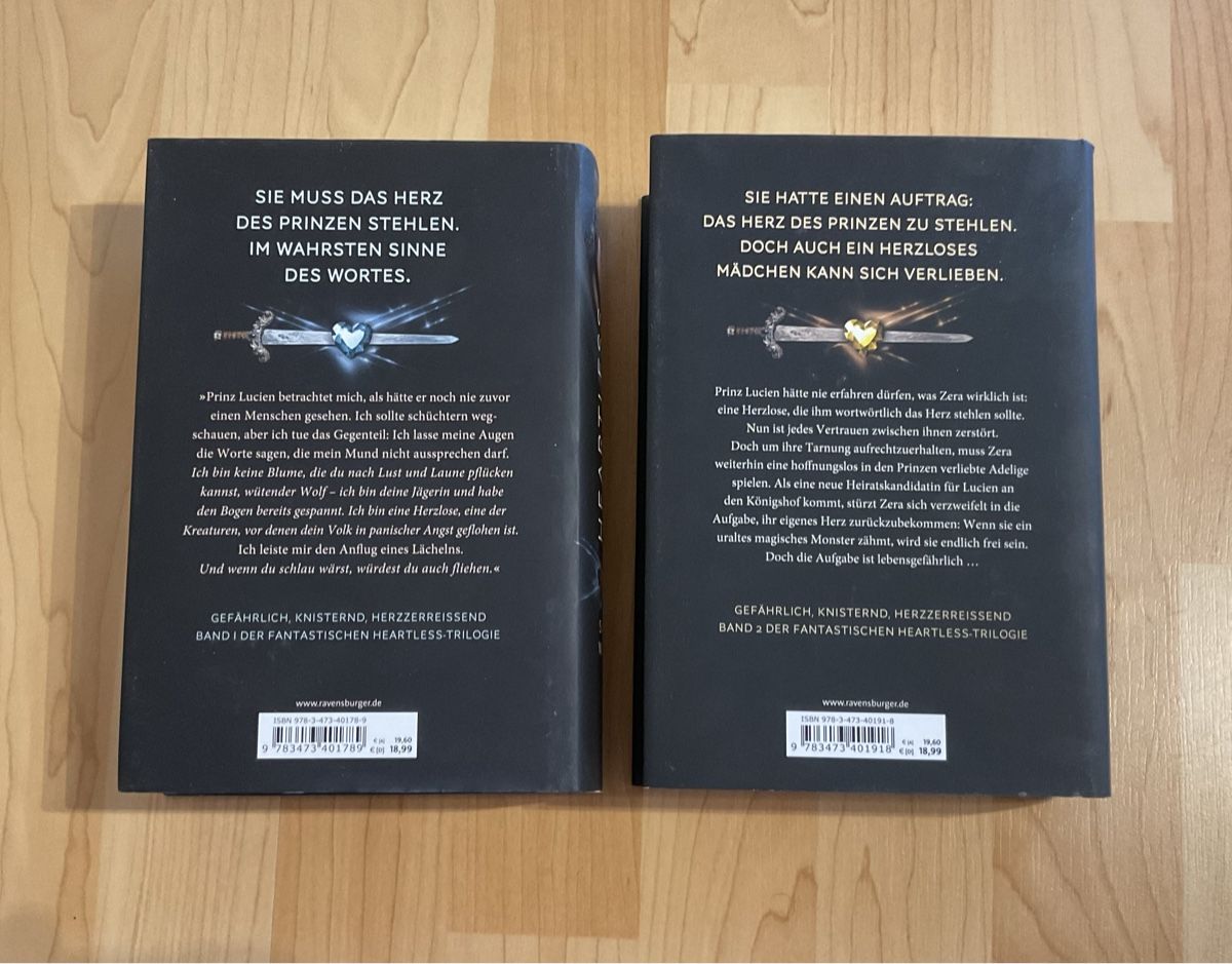 Bücher: Heartless, Sara Wolf, Band 1 & 2 – Gebraucht aus Frick von skiblitz 1