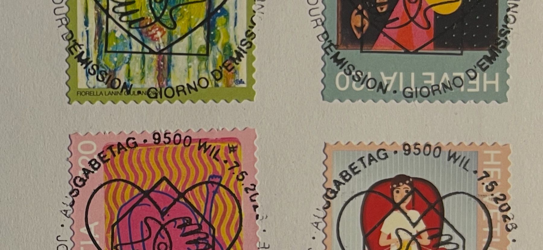 Alle Briefmarken: FDC 2026 Sondermarken  mit geänderter Eckzahnstanzung – Neu (gemäss Beschreibung) aus Freidorf TG von ern_7s68 1