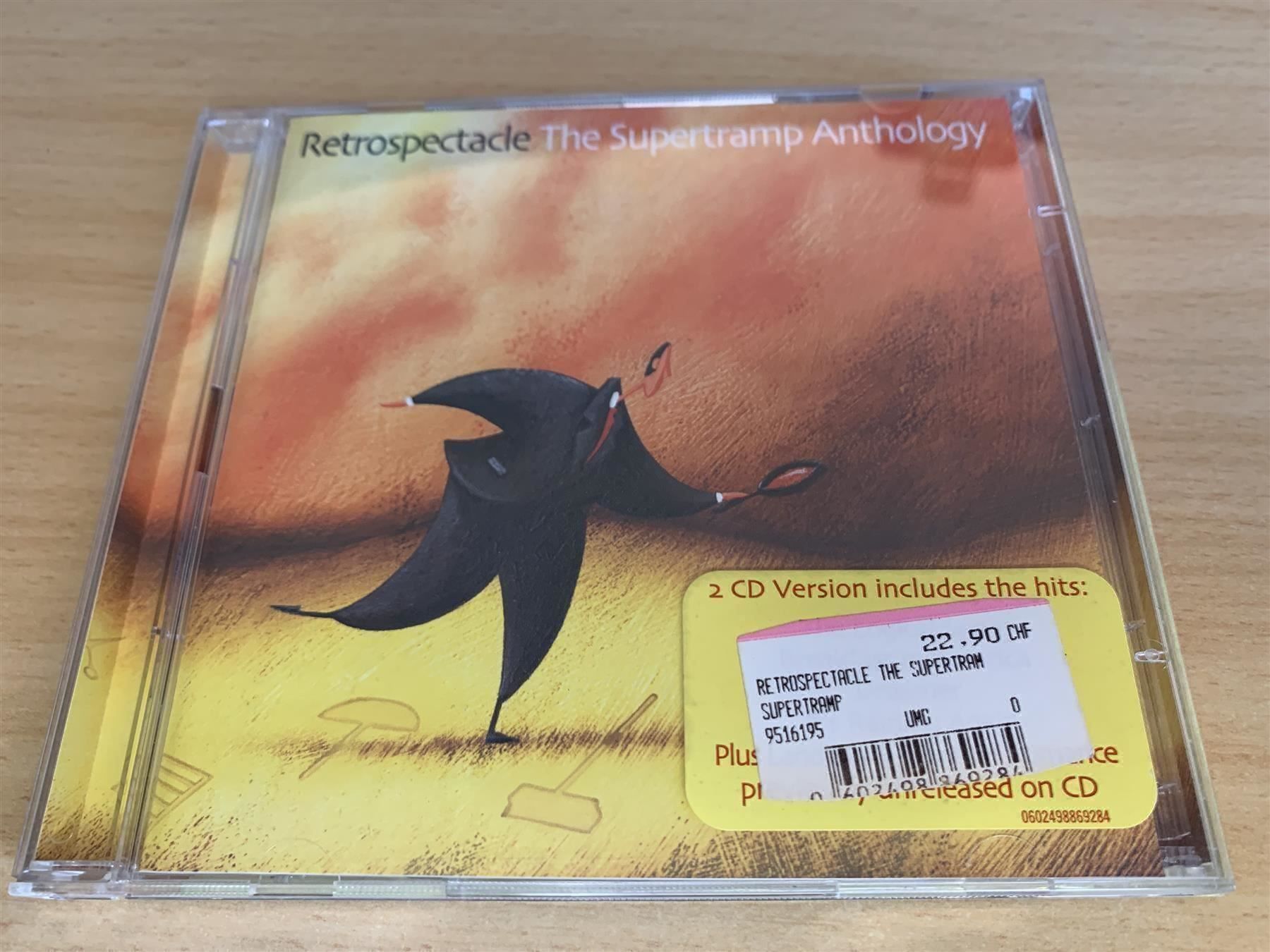 CDs: Retrospectacle - The Supertramp Anthology - 2 CD – Gebraucht aus Rikon im Tösstal von Alpenmutz