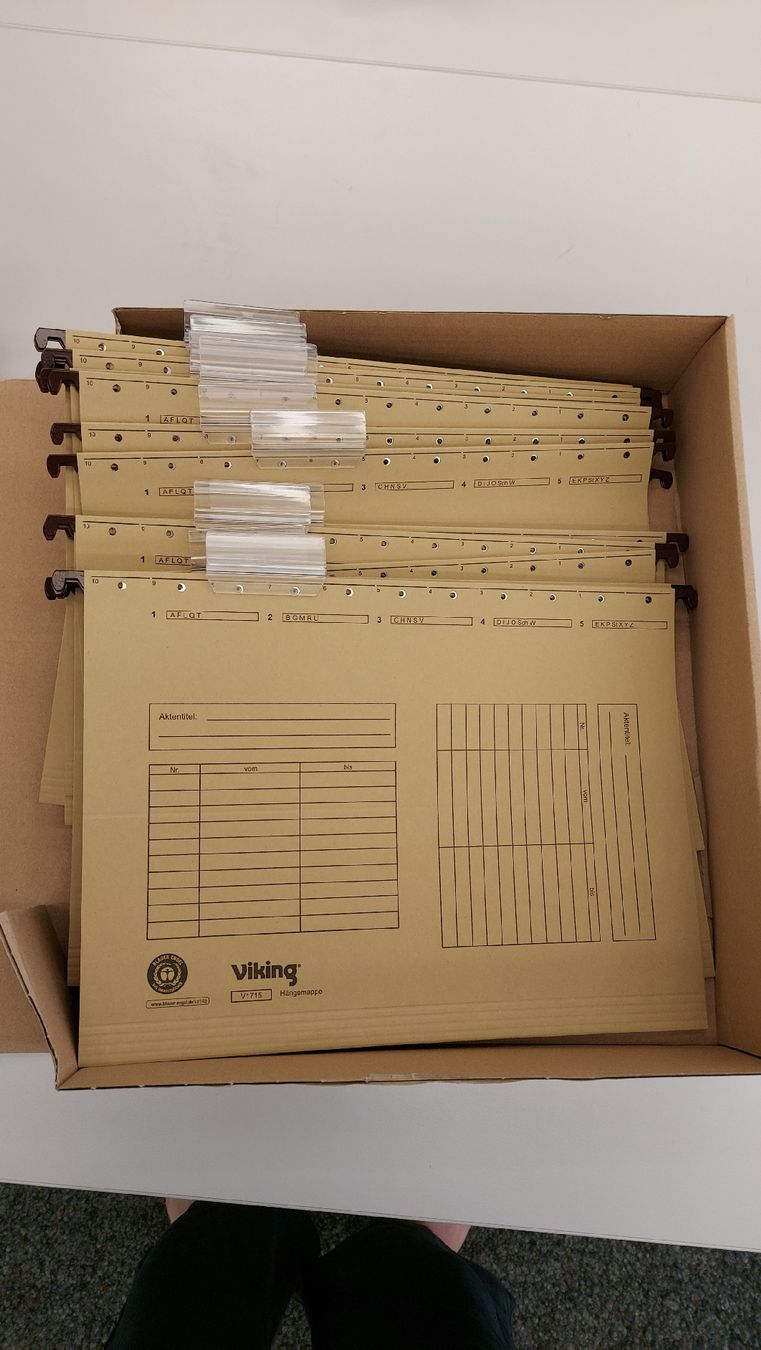Raccoglitori: Hängemappen Viking, neuwertig – Nuovo (secondo la descrizione) da Filet venduto da gab_ph2f