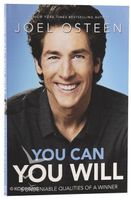 Joel Osteen - You Can You Will - 8 Qualities of a winner HC