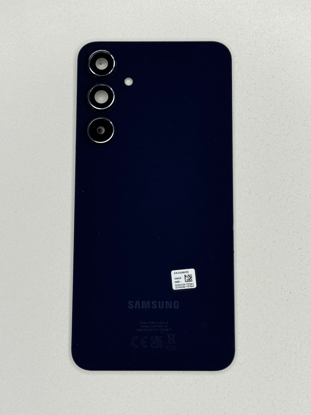 Samsung Handys / Smartphones: Vitre arrière Originale Samsung A57 Noir – Gebraucht aus Zug von ElPhone