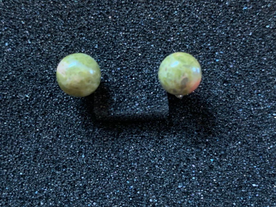 Orecchini pendenti & Orecchini a lobo: Ohrstecker Unakit, 9mm, 925 Silber – Nuovo (secondo la descrizione) da Worb venduto da farben20zauber