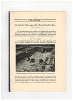 Archöologie: röm. Badeanlage Engehalbinsel. Bern