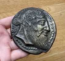 Münze, Bronze, Naxos, Dionysos, altes Griechenland,