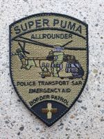 Badge Super Puma Olice SAR mit klett