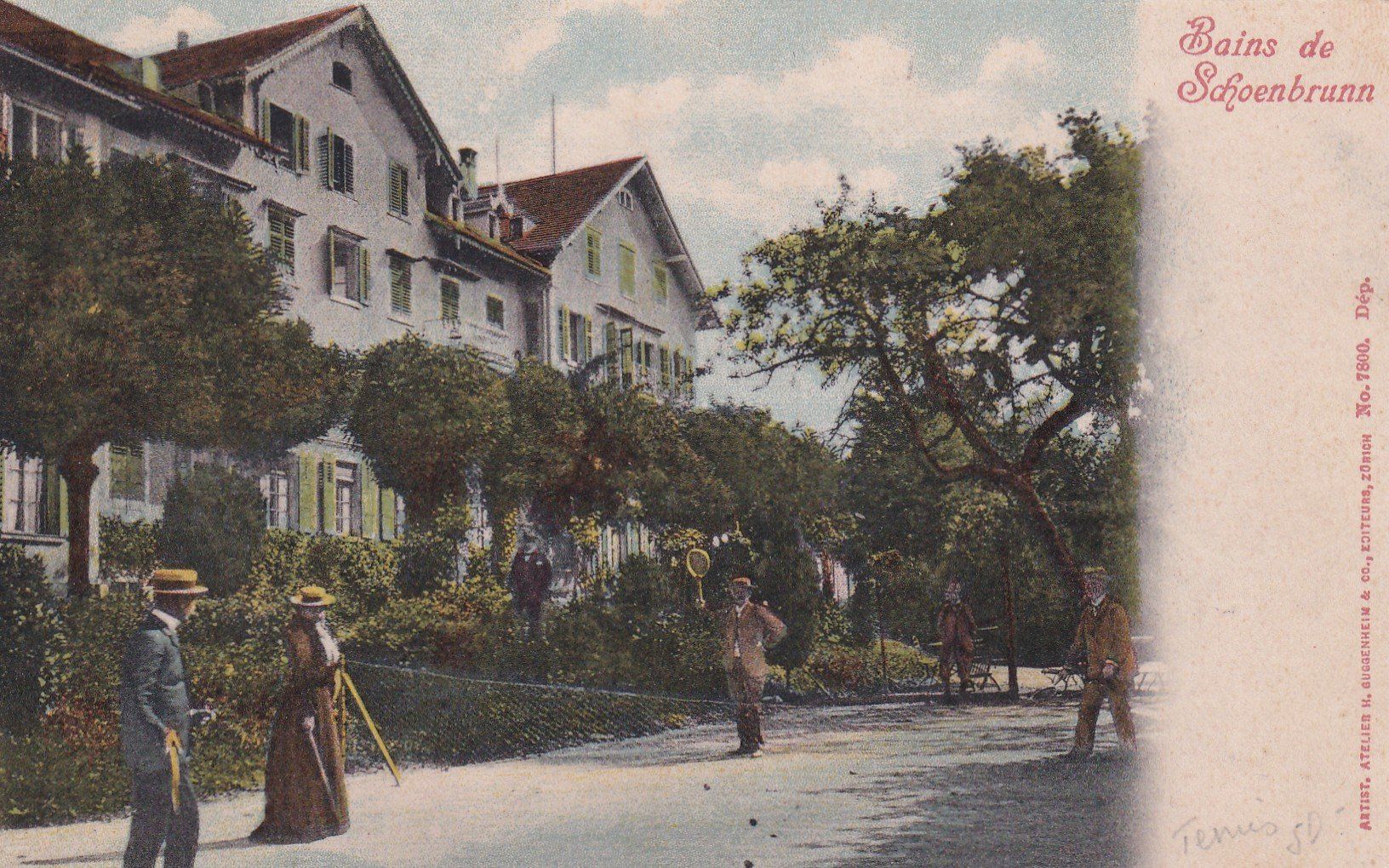 Cartoline postali: Bains de Schoenbrunn – Usato da Cormoret venduto da Pascalll2001