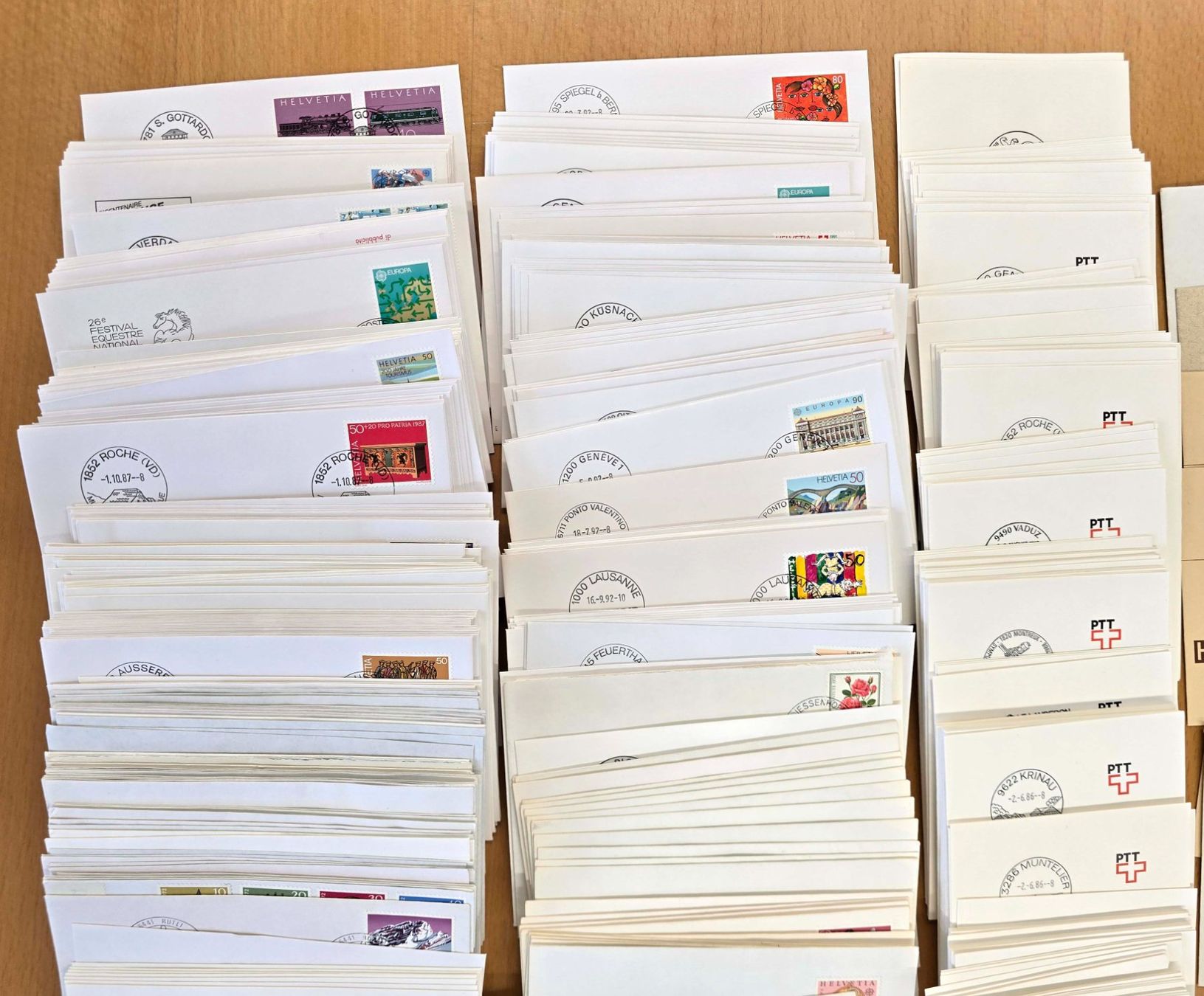 Tutti i francobolli: Grosse Sammlung K-Stempel (Werbedatumstempel) – Usato da Heerbrugg venduto da Swissphila 1
