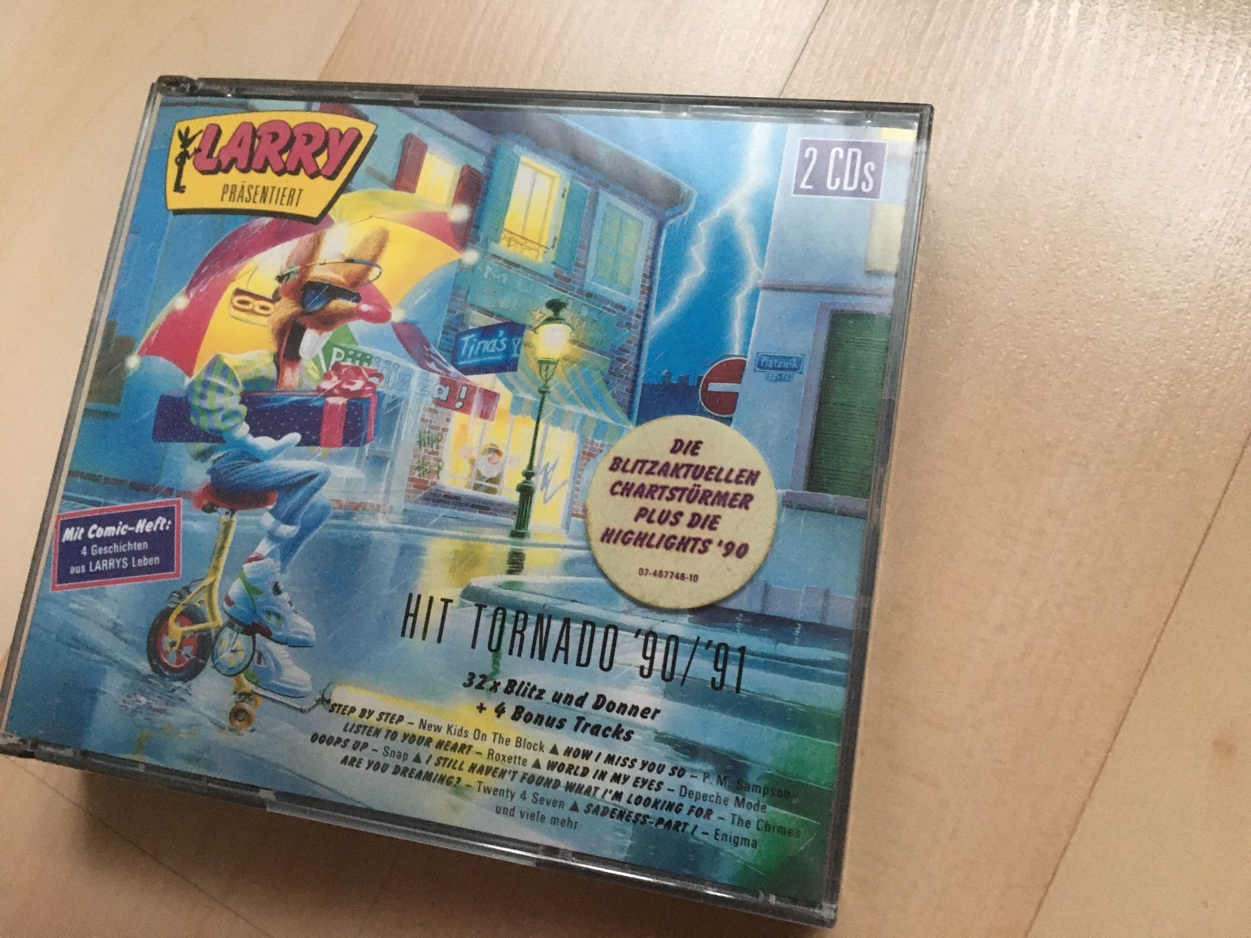 CD: Hit Tornado 90/91 2 CDs – Usato da Oberurnen venduto da Numi2000