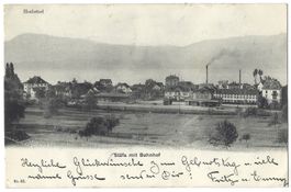 Stäfa  mit  Bahnhof  und  Hochetzel