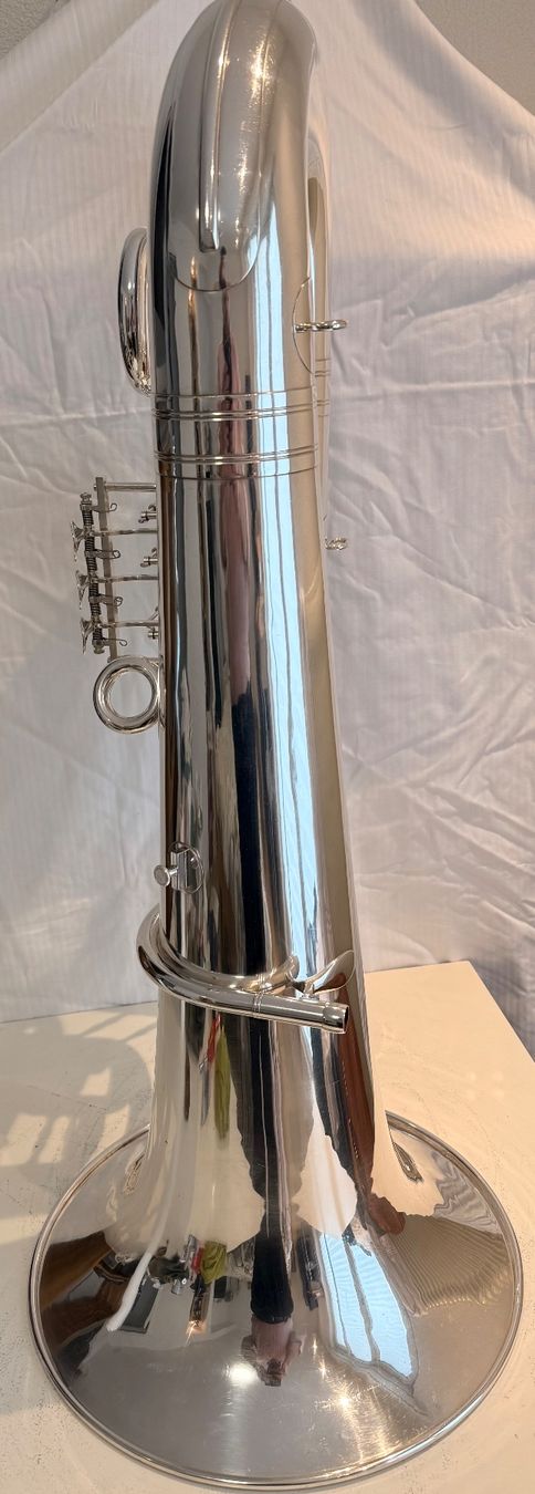 Strumenti musicali: Es Tuba Hirsbrunner Sumiswald versilbert – Nuovo (secondo la descrizione) da Grenchen venduto da Vegas45 5