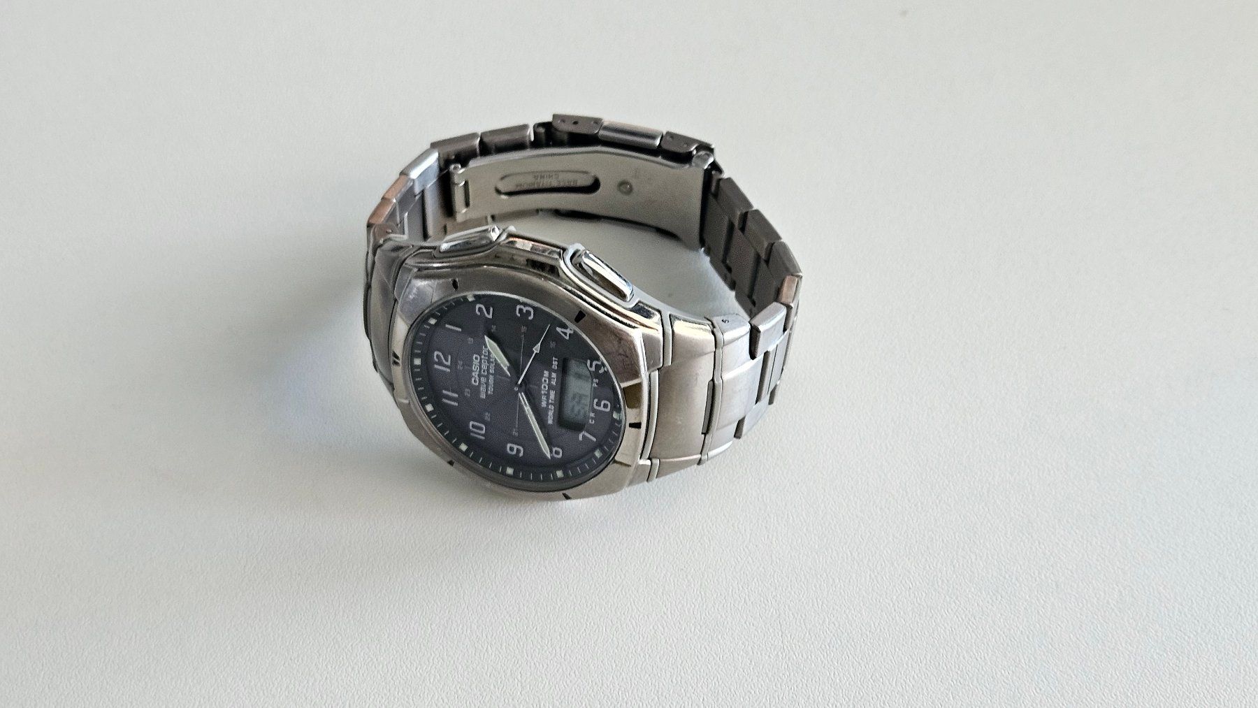 Casio Montres: Casio Wave Ceptor WVA-620T / 5053, Tough Solar , Titanium – D'occasion à Goldach par Koland2 7